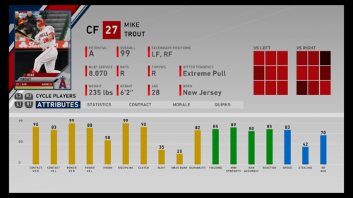 mlb show 20 mike trout