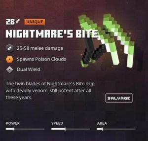 minecraft dungeons nightmares bite small