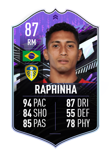 raphinha fifa 21 ultimate team what if