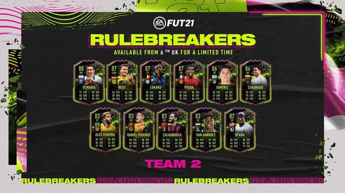 fifa 21 rulebreakers team 2
