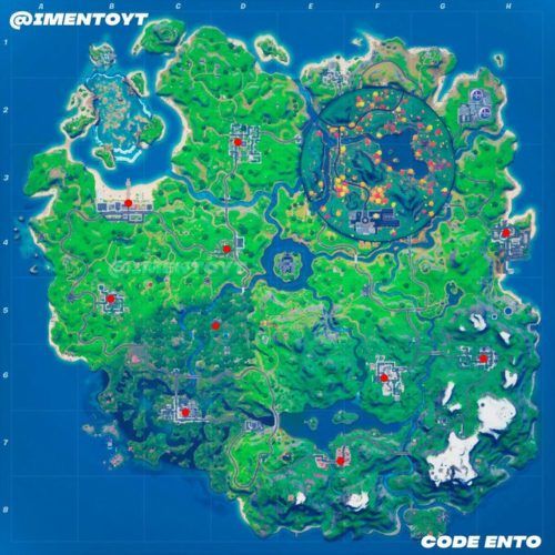 Fortnite Birthday Event: All Cake Locations! Where To Find Them ...