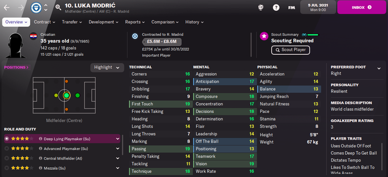 REAL MADRID TRANSFER GUIDE FM22, 3 Signings & 3 Sales
