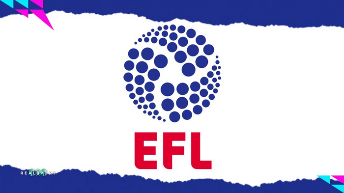 EFL logo with blue and white background