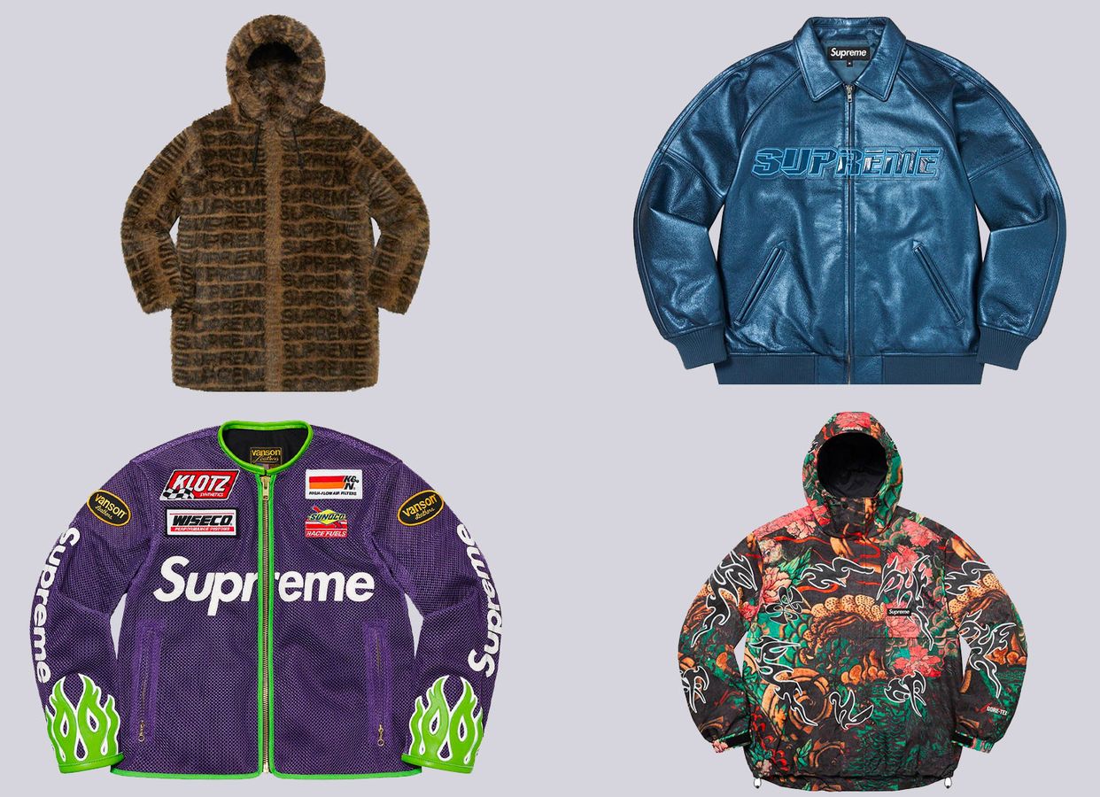 Supreme Spring/Summer 2022 Outwear Collection.