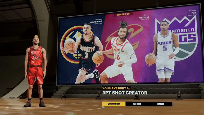 NBA 2K23 3PT Shot Creator build