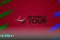 DP World Tour logo with red background