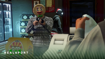 gta online Christmas gingerbread hold up outfit