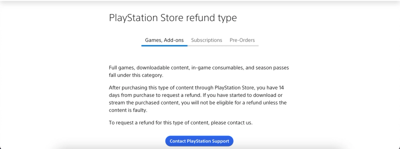 How to Get a PlayStation Store Refund