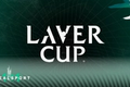 2022 Laver Cup logo with green background