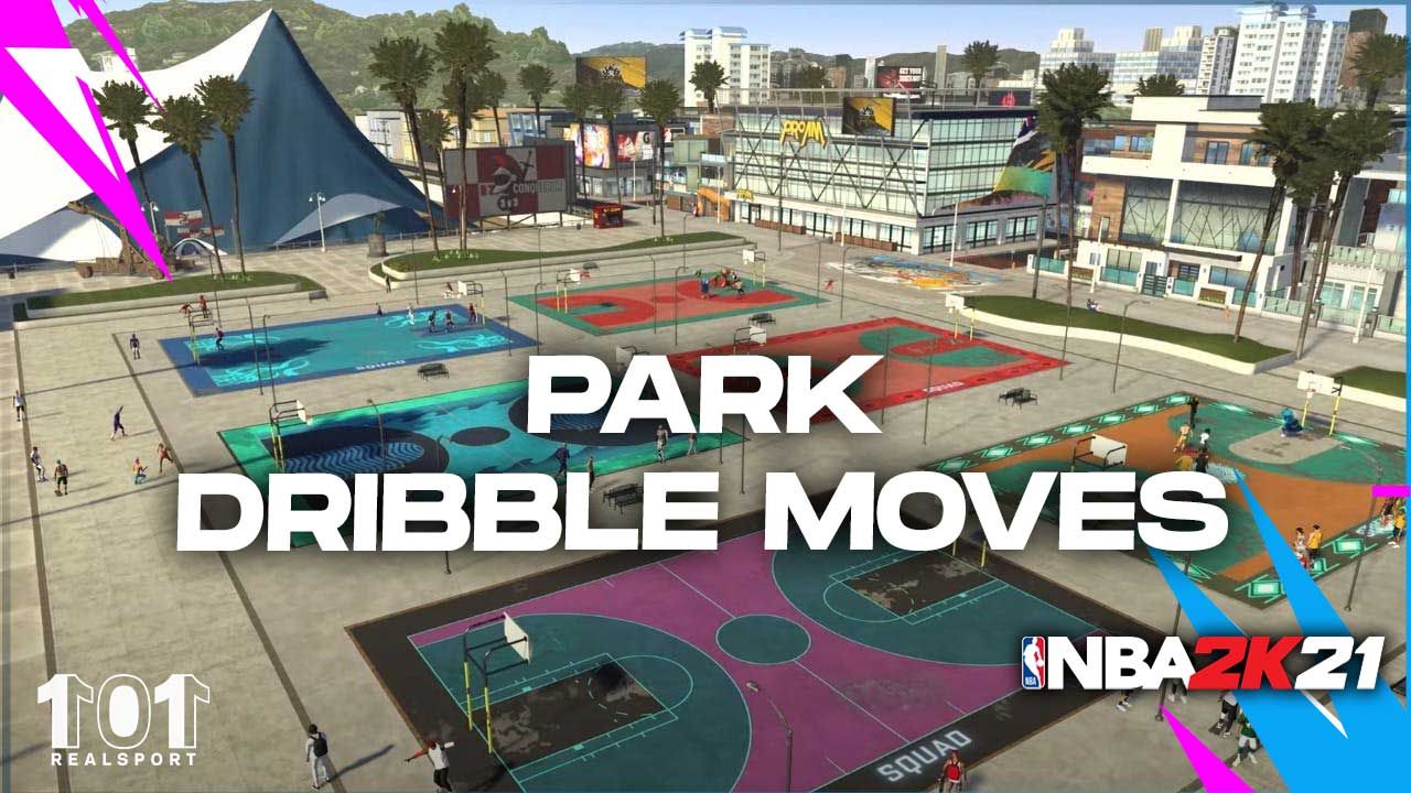 NBA 2K21 Park Dribble Moves Handles