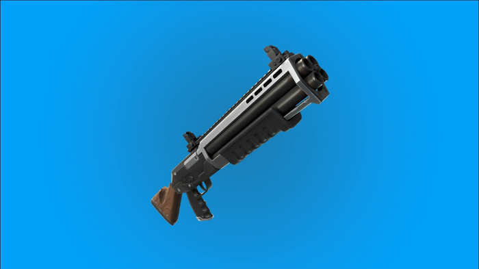 the Two-Shot Shotgun weapon that was given in buff in Fortnite Season 3