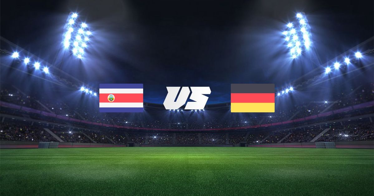 costa rica vs germany flags