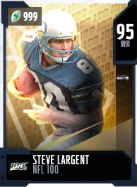 How to make / create WR Steve Largent Madden 20 Seattle Seahawks PS4, Xbox  1