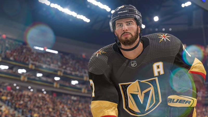 An image of the Vegas Golden Knights in NHL 22