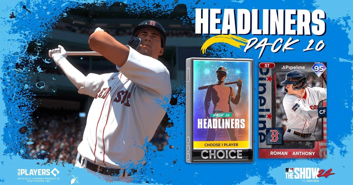 MLB The Show 24 Headliners Pack 10