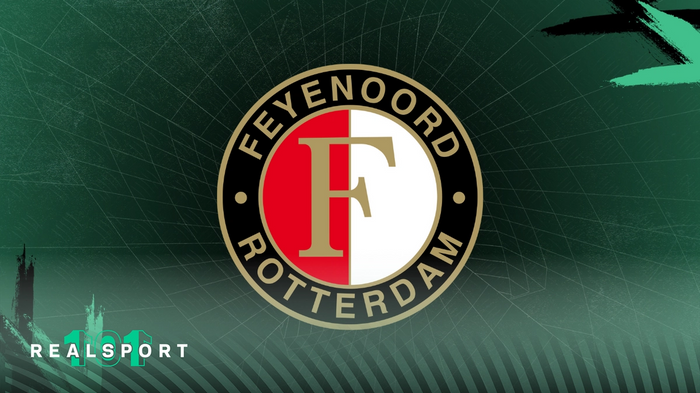 Feyenoord badge with green background