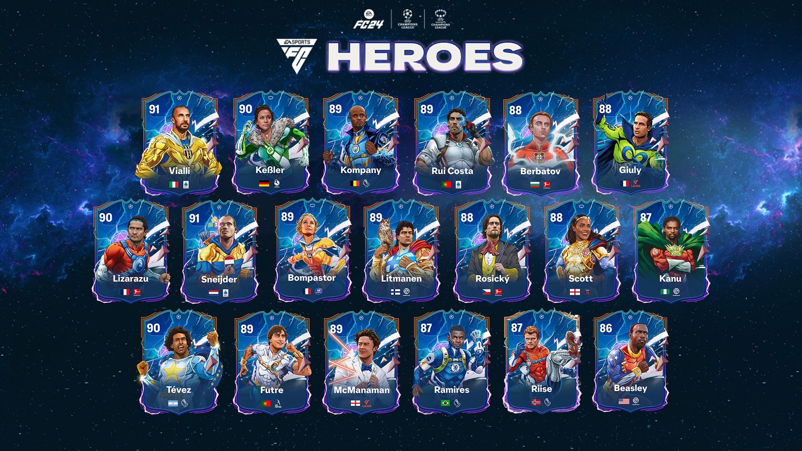 NEW STARS - All Heroes have arrived to EA FC 24