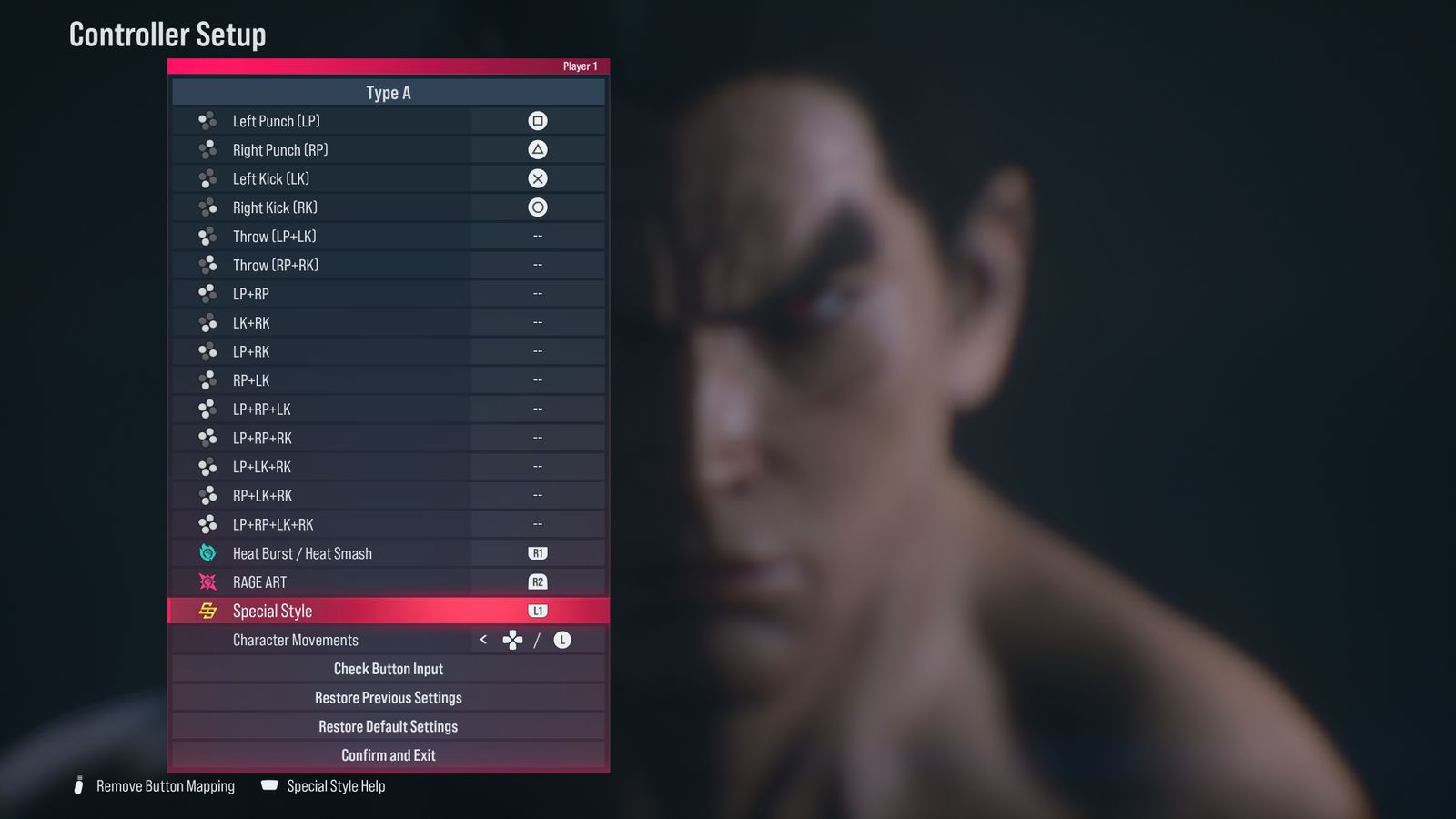 Tekken 8 Special Style toggle