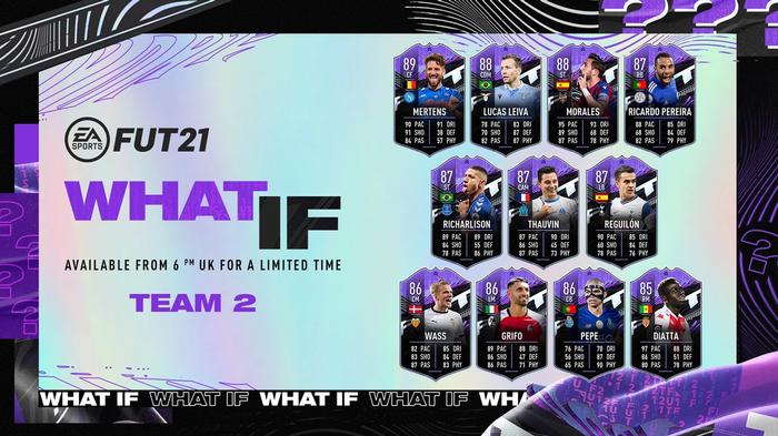 what if team 2 fifa 21ultimate team