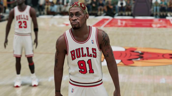 NBA 2K22 MyPLAYER Dennis Rodman