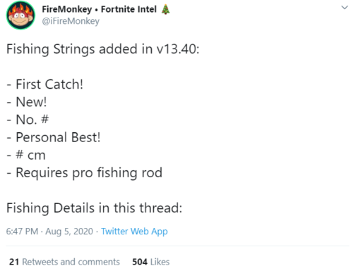UPDATED* Fortnite: Leaked Floppers and New Fishing Rod Coming Soon - News,  Rumors and More!