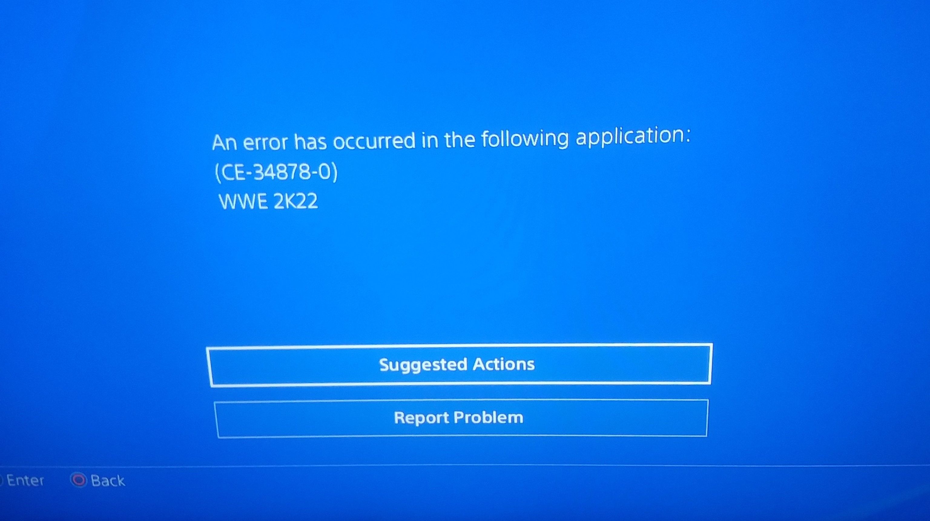 WWE 2K22: How to fix if it keeps crashing (Error Code CE-34878-0)