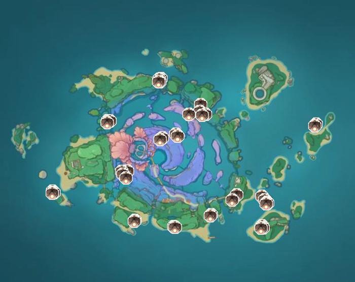 Watatsumi Island Location of Specters