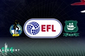 Bristol Rovers and Plymouth badges with EFL logo