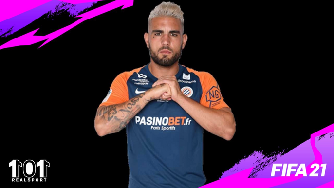 Fifa 21 Andy Delort Is Ligue 1 Player Of The Month