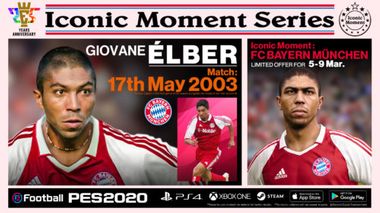 Pes 2020 Iconic Moment Series Myclub Legends Receive New Cards From Their Finest Matches
