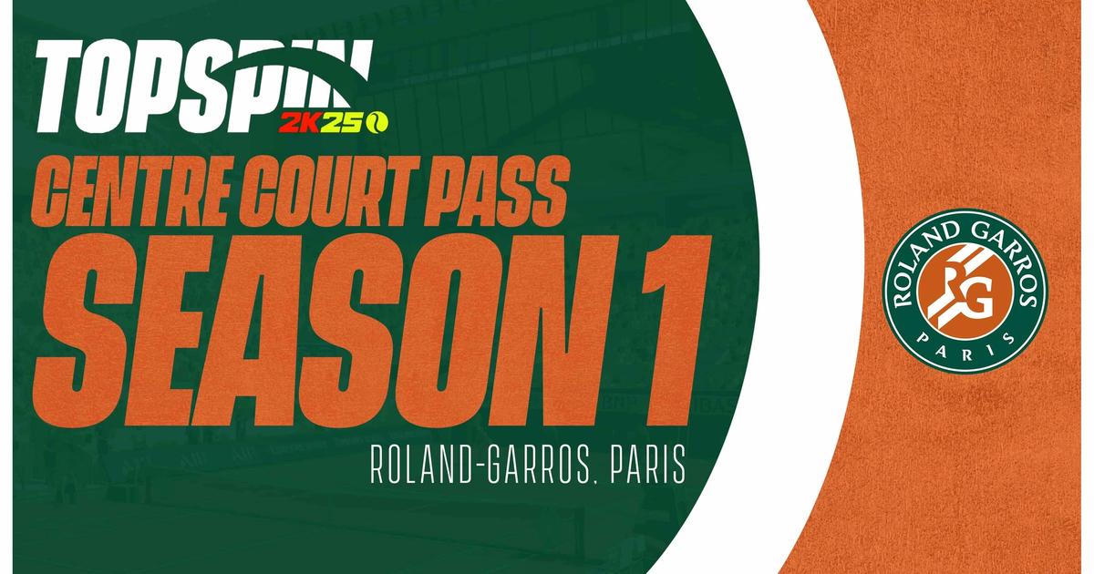 TopSpin 2K25 Centre Court Passes Roland-Garros