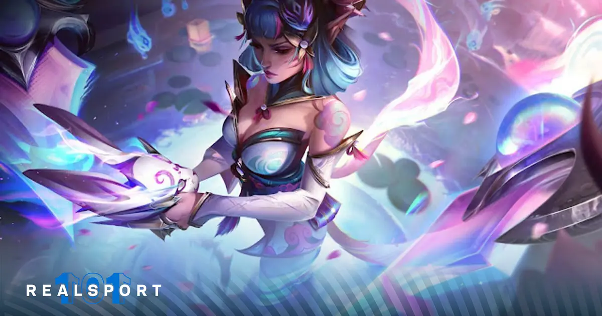 Aphelios, Darius, Evelynn, and more join League's Spirit Blossom skin line - Spirit Blossom Evelynn