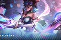 Aphelios, Darius, Evelynn, and more join League's Spirit Blossom skin line - Spirit Blossom Evelynn