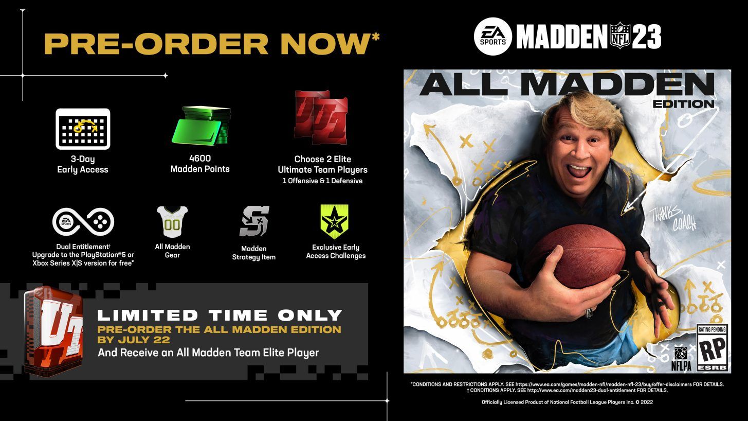 Madden 23 pre order rewards