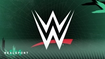 WWE logo with green background