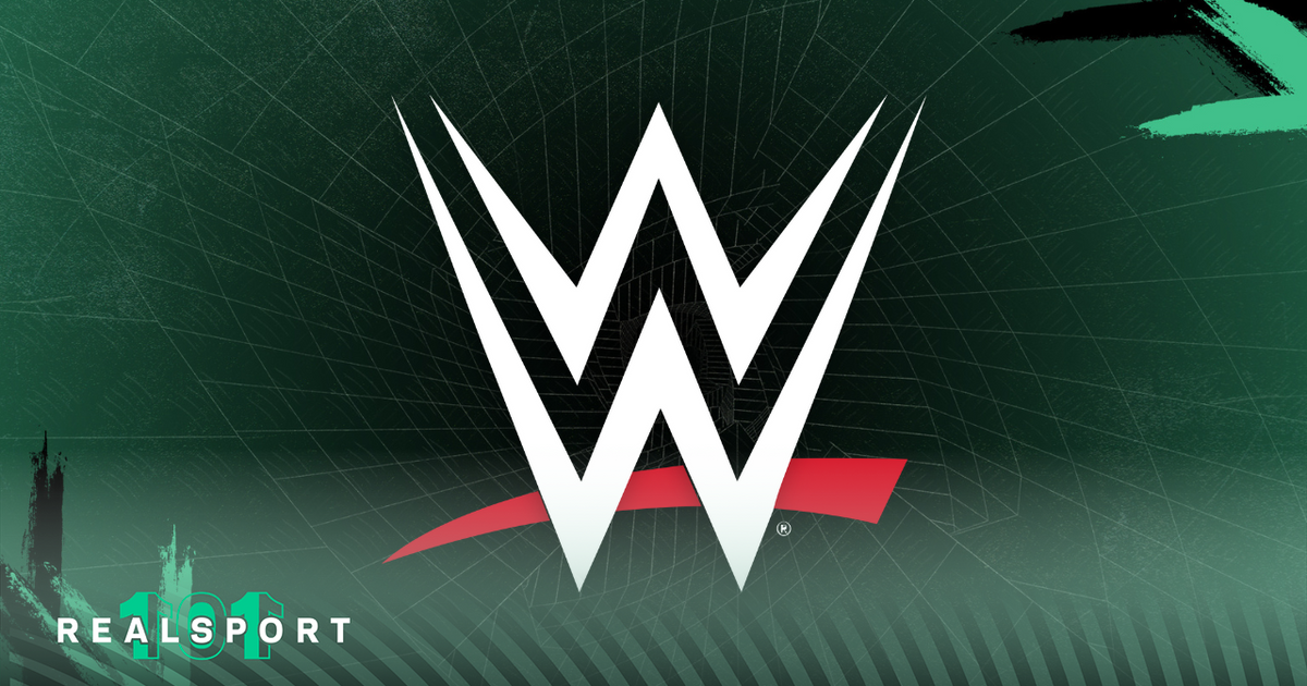 WWE logo with green background