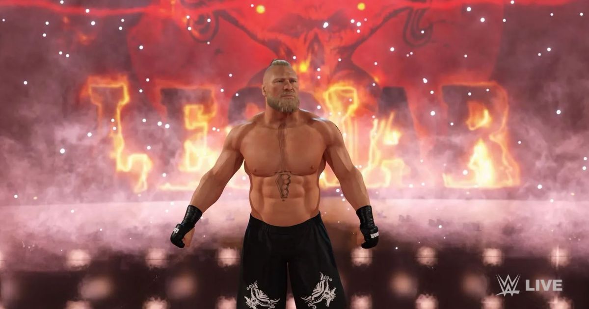 Brock Lesnar WWE 2K23