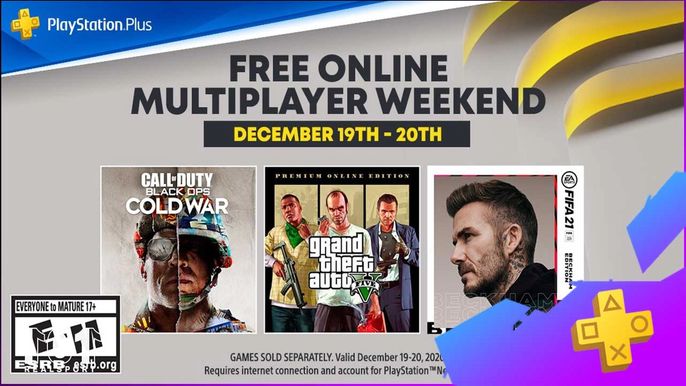 Ps Plus December Free Online Multiplayer Weekend Returns This Month