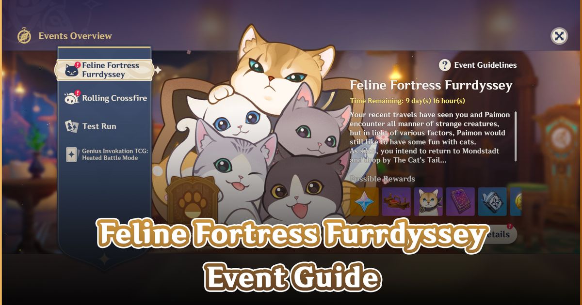 Feline Fortress Furrdyssey Event