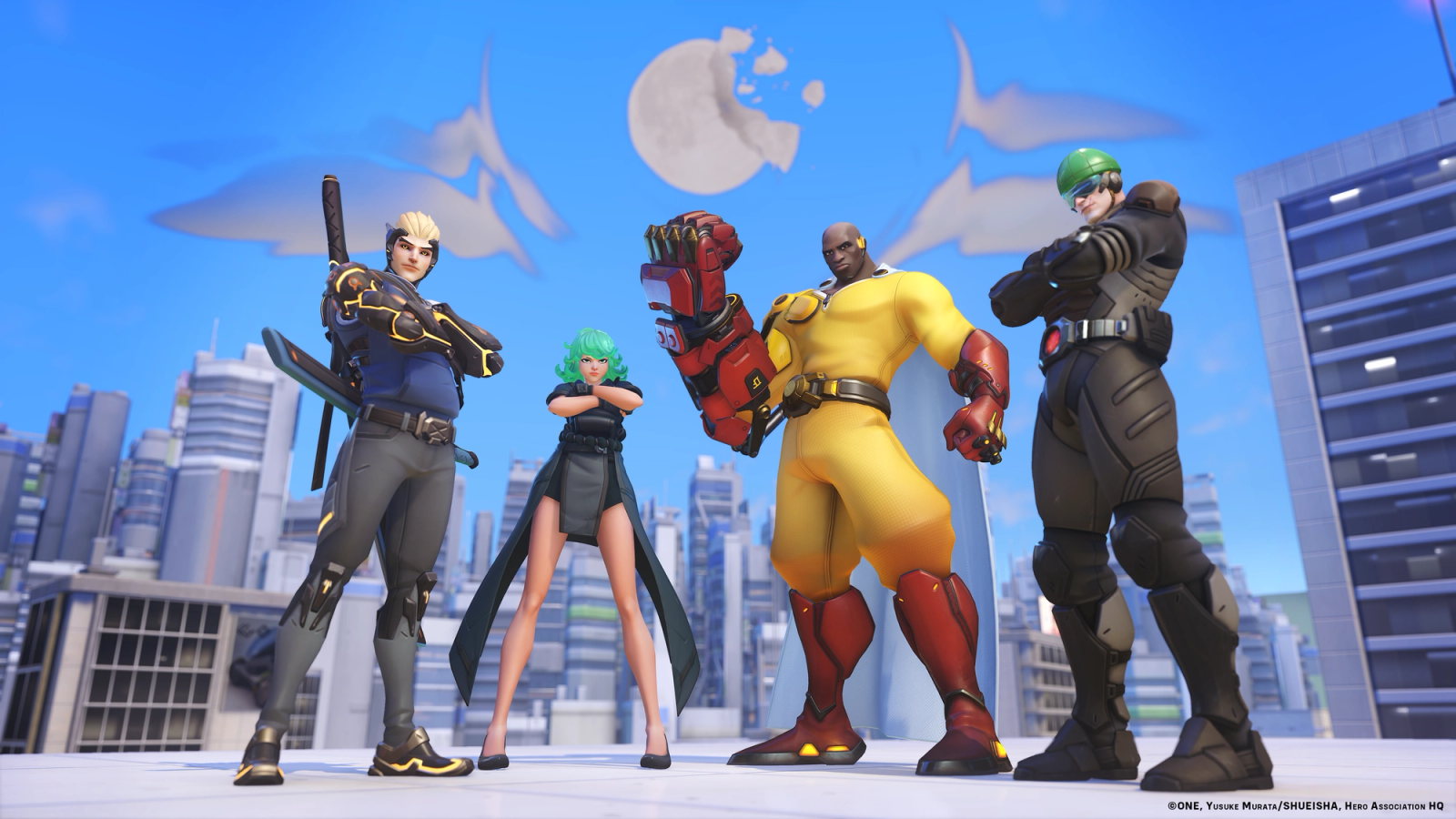 Overwatch 2 One Punch Man Event Skins