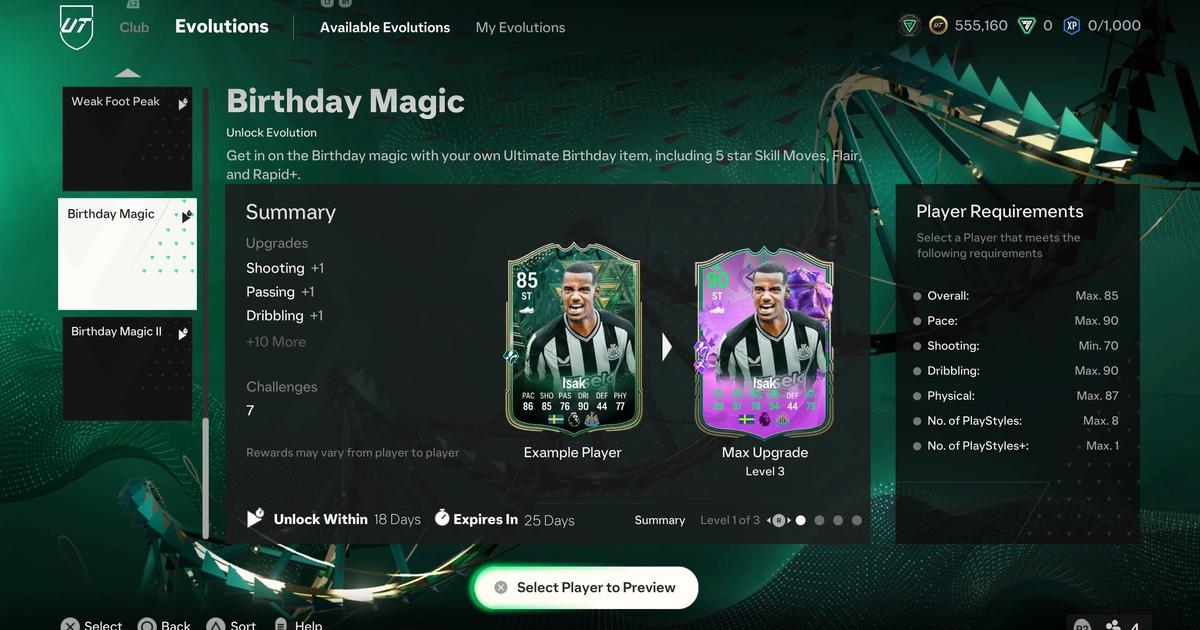 FC 24: Birthday Magic Evolution