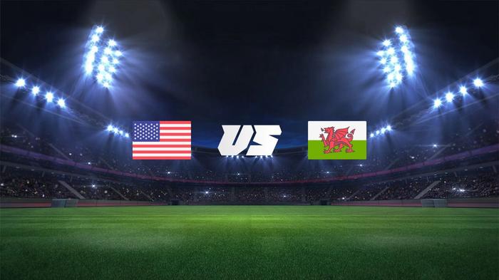united states vs wales flags