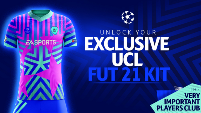 Mais uma oportunidade para ganhar o exclusivo EA Sports FIFA 23 Ultimate  Team Kit, UEFA Champions League