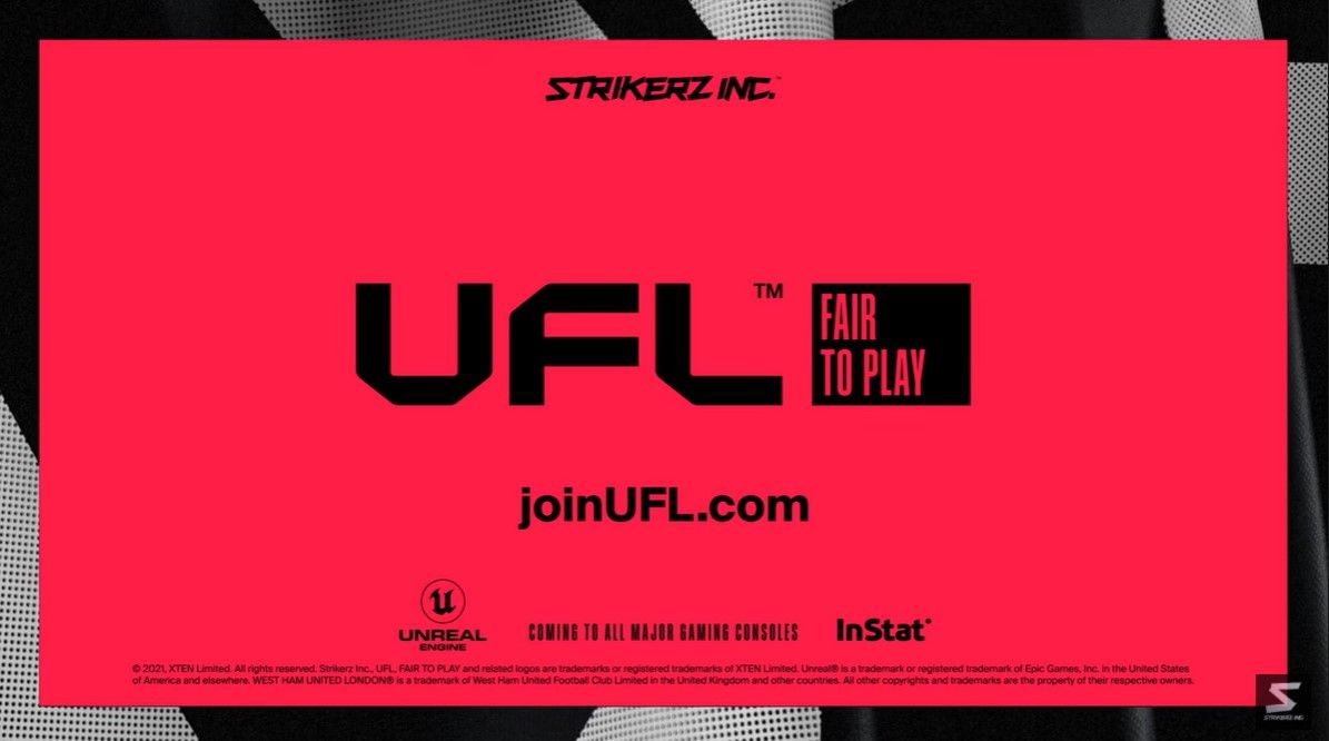 The Join Now screen for the new UFL game