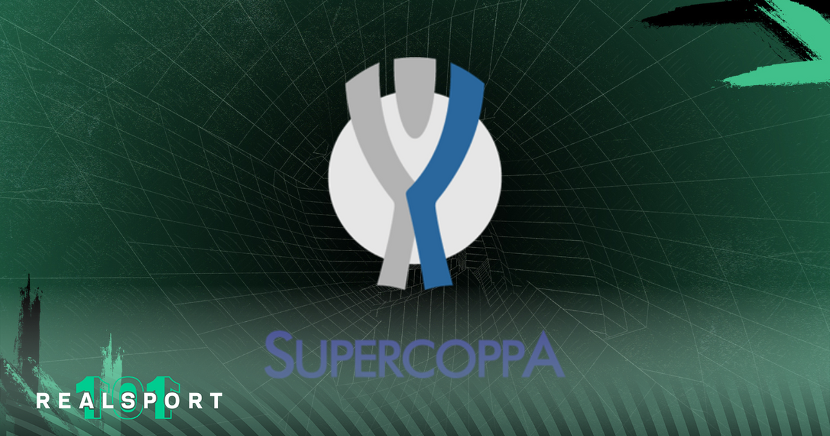 Supercoppa Italiana logo with green background
