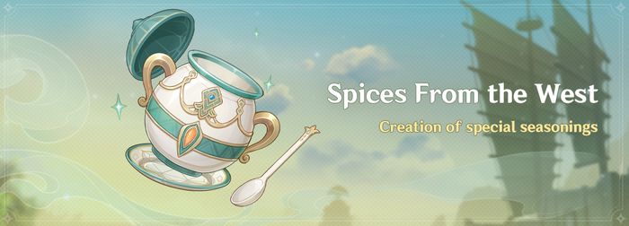 Spices from the west Genshin Impact 2.6 event