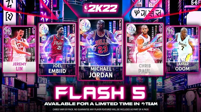 NBA 2K22 MyTEAM Flash Packs