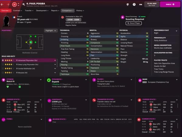 LATEST FM22 Contract Expiry Signings 2022: Mbappe and Pogba to be available  for FREE