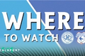 QPR and Cardiff badges with Where to Watch text