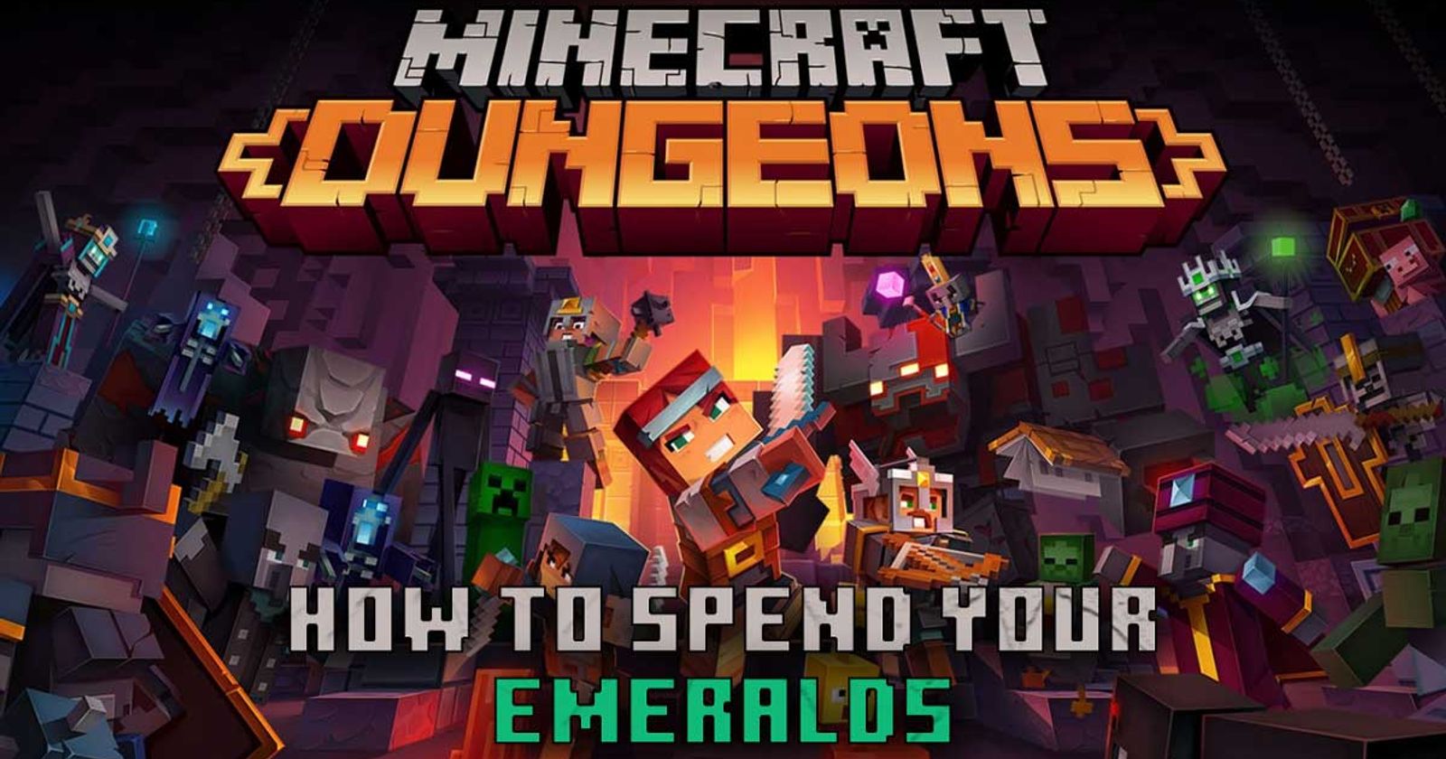 Minecraft Dungeons: Essential Tips & Tricks For Beginners - Map, Weapons,  Salvage, Boss Guide, Emeralds, Enchantment Points, Gear & more